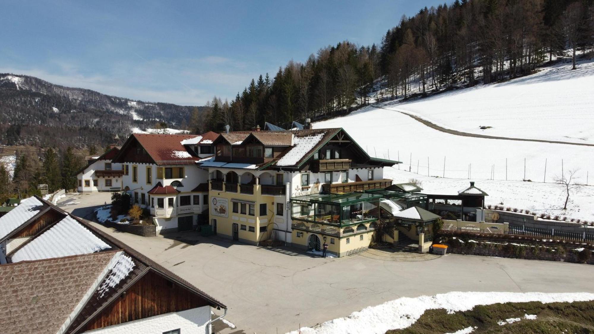 Berggasthof Zottensberg Edlbach Extérieur photo